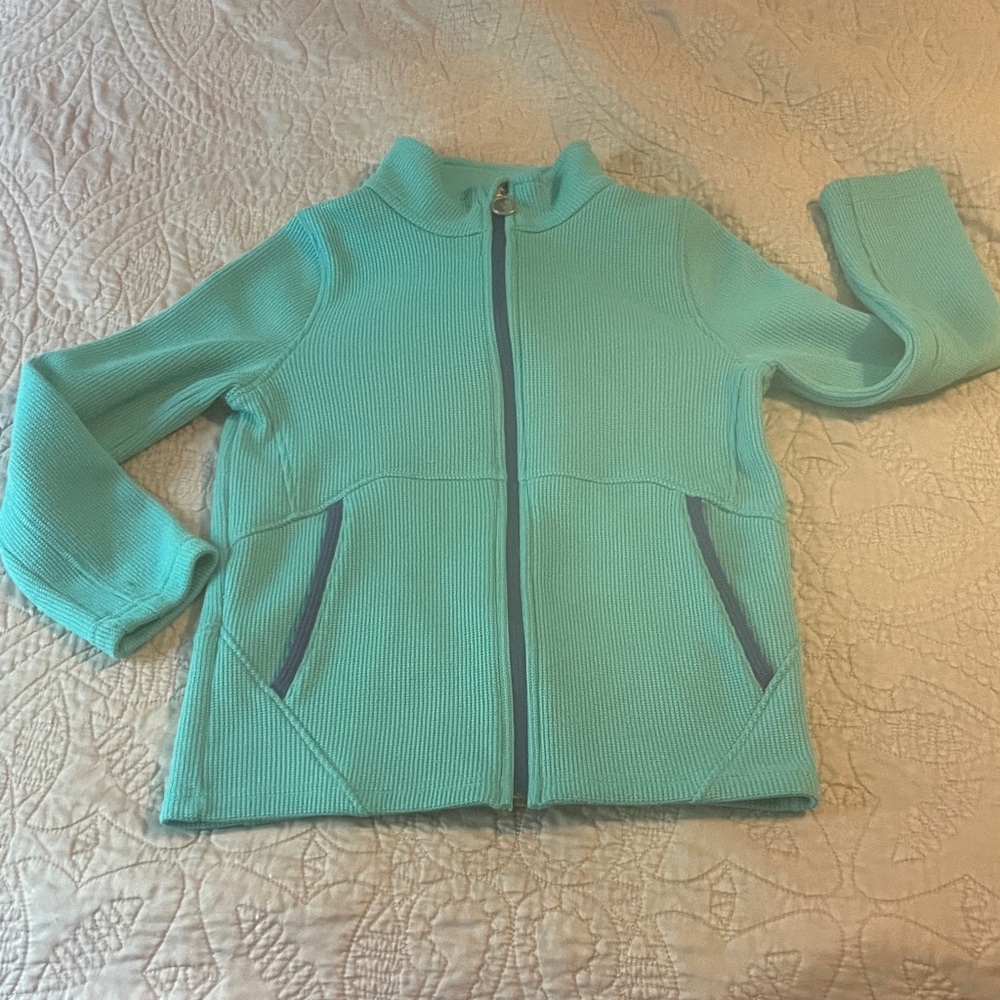 Teal Spyder fleece lined jacket
